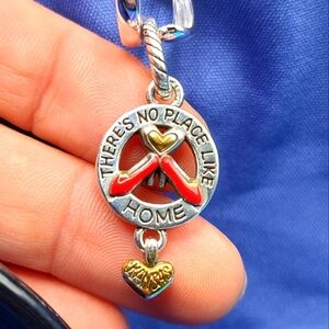 Brighton Charm Kansas "There's no place like Home /Brighton" Charm! Red …